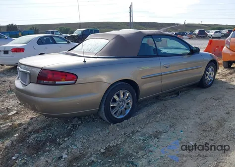 2004 Chrysler Sebring Limited from USA, damaged, VIN 1C3EL65R94N120058